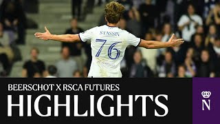 HIGHLIGHTS U23 Beerschot  RSCA Futures  20222023 [upl. by Adnilreh]