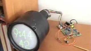 Cathode Corner Scope Clock [upl. by Paapanen]