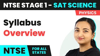 NTSE Science SAT Stage 1  Syllabus Overview For All States [upl. by Araj]