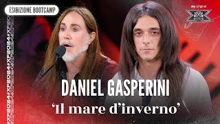 Daniel Gasperini  ‘Il mare d’inverno’  Esibizione Bootcamp  X Factor 2024 [upl. by Buchanan]