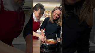 POSITANO SHRIMP PASTA 🍝🍤 Giada De Laurentiis amp Cooker Girl bring the flavors of the Amalfi Coast 🌊🌞 [upl. by Lisabeth]