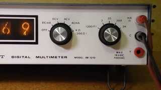 The Heathkit IM1212 Digital Multimeter [upl. by Leis284]