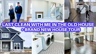 🏡 NEW HOUSE TOUR  LAST CLEAN WITH ME IN THE OLD HOUSE  SPEED CLEANING MOTIVATION  JAMIES JOURNEY [upl. by Roxine]