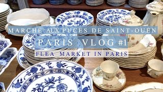 Paris VLOG 1Marché aux Puces de St OuenFlea Market in ParisVernaison [upl. by Anerul]