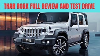 Thar Roxx 5 Door review  thar roxx test drive review  ਪੂਰੀ ਜਾਣਕਾਰੀ [upl. by Iralav]