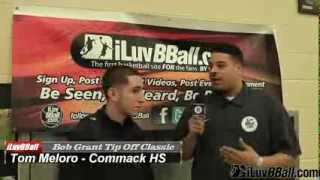 iLuvBBallcom interviews Tom Meloro at Grant Tip Off Classic [upl. by Amo]