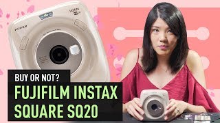 Fujifilm Instax SQ20 This Instax SHOOTS VIDEO  BUY OR NOT 3 [upl. by Ysiad]