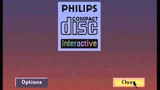 Philips CDi system startup menu and quotPhilips Interactive Mediaquot logo [upl. by Kraska773]