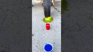 Auto rickshaw 🛺 vs colorful water 💦 glass [upl. by Ramhaj372]