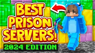 TOP OP PRISON SERVERS 2024 EDITION NEW  18 120 Best Minecraft Prison Servers [upl. by Kamal280]