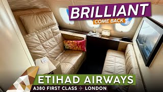 ETIHADS Incredible Apartments A380 First Class Trip Report【Abu Dhabi to London】 [upl. by Hunfredo]