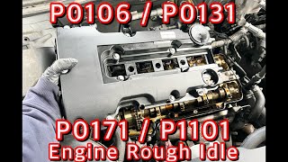 Chevy Cruze amp Buick Encore Valve Cover Replace  Codes P0106  P0131  P0171  P1101 [upl. by Thomas]