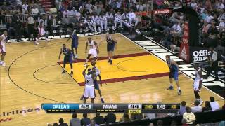 13 Feburary 2013 LBJ LeBron James Miami Heat VS Dallas Mavericks Highlights [upl. by Aleacin]