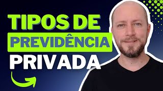 Tipos de Previdência Privada [upl. by Adnouqal545]