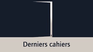 KAFKA  FICHES  DERNIERS CAHIERS [upl. by Ayouqat480]