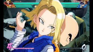 Dragon Ball FighterZ  Android 18 amp Krillin  Accel Dance [upl. by Ortrud563]