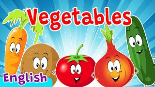 Vegetables Song  Nursery Rhymes amp Kids Songs [upl. by Brian70]