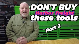 Dont buy these Harbor Freight Tools  Part 2 [upl. by Benny]