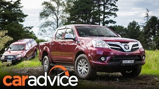 2017 Foton Tunland 4x4 review  CarAdvice [upl. by Zaria]