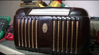 Stromberg Carlson 4A20 Valve Radio Restoration [upl. by Benoite]