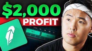 How I made 2000 on Robinhood  Stocks For Beginners [upl. by Ahtebat]