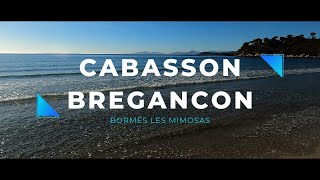 🌅 BormeslesMimosas Ses magnifiques plages de Cabasson et Brégançon en images [upl. by Bret]