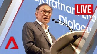 Live HD Anwar Ibrahim speaks at Singapore Summit [upl. by Sarina]