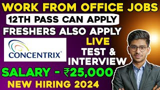 CONCENTRIX HIRING  LIVE TEST ANSWERS  WORK FROM HOME JOBS 2024  Online jobs at home  JOBS 2024 [upl. by Filbert]