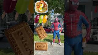 Parle g biscuit to chawmin ice cream samosa funny vfx magic shortsfeed trendingshorts [upl. by Ahsekel750]