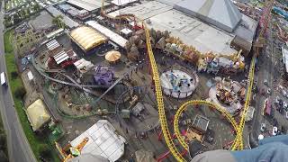 The Volcano Full On Ride HD POV  Fantasy Island Skegness [upl. by Aneeg]