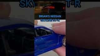 FAST and FURIOUS Brians Nissan Skyline GTR blue fastandfurious briansnissanskyline jada [upl. by Ringo377]