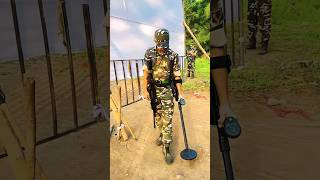 Searching bomb IED mine Metal mine IED detector Machine bomb detector equipment shortvideo reels [upl. by O'Brien]