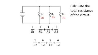 Calculating resistance in parallel [upl. by Mitchell]