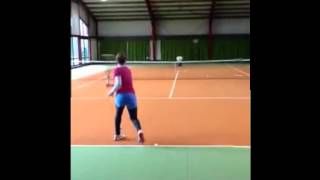 Training Spinfire Pro 2  WTA player Vivian Heisen [upl. by Eissehc129]