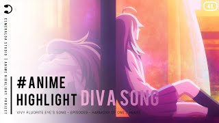 『4K』 Diva Song Vivy Fluorite Eyes Song English Lyrics [upl. by Annayrb]