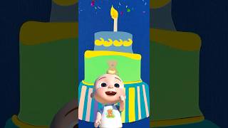 CoComelon Birthday Cake Craft 🎂 DIY 123 shorts cocomelon [upl. by Blader]