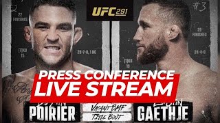 UFC 291 POSTFIGHT PRESS CONFERENCE Poirier vs Gaethje 2  LIVE STREAM [upl. by Jacobs]