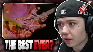 HIP HOP FAN’S FIRST TIME HEARING Van Halen Eruption Guitar Solo  GENUINE REACTION [upl. by Kadner]