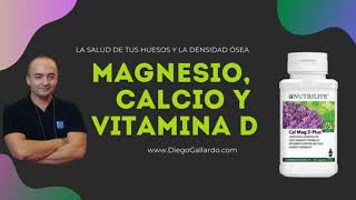 🦴 Calcio Magnesio Vitamina D 💚 Cal Mag D Plus NUTRILITE Densidad Ósea 🏋 ♂ Vitaminas de Amway [upl. by Tivad]