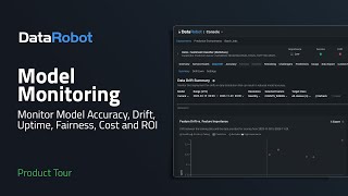 Production Model Monitoring  Introduction to DataRobot AI Production [upl. by Caraviello]