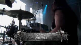 Grave  Deformed LIVE  SummerBreeze 09 [upl. by Bissell838]