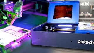 Is a 40W CO2 Laser Cutter Worth OM Tech K40 Review [upl. by Leummas7]