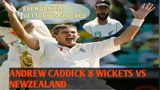 Andrew CADDICK 8 wkts vs newzealand in 1999 [upl. by Siegel]