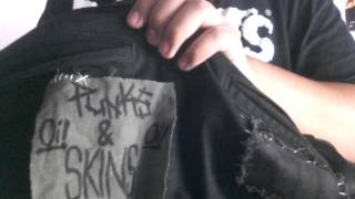 How to sew on your punk patches [upl. by Grizel]