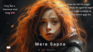 Very Sad amp Emotional Song 💔 Mere Sapna  मेरे सपने [upl. by Thackeray]