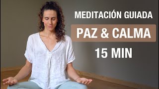 15 minutos mágicos para eliminar ANSIEDAD y EMOCIONES NEGATIVAS  Meditación Guiada [upl. by Nesiaj]