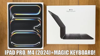 Unboxing the iPad Pro 13inch M4 2024 and New Magic Keyboard [upl. by Emanuel]