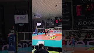 The end of 3° Set Kioene Padova vs Piacenza volleyball sports volleyballworld [upl. by Lyman]