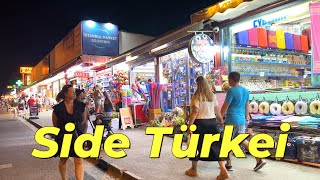 Antalya Side PROMENADE Shopping Türkei 1892024 side kumköy türkei​ sideturkey [upl. by Reg459]