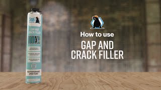 How to Use Seal Spray Foam Gap and Crack Filler [upl. by Cinimmod]